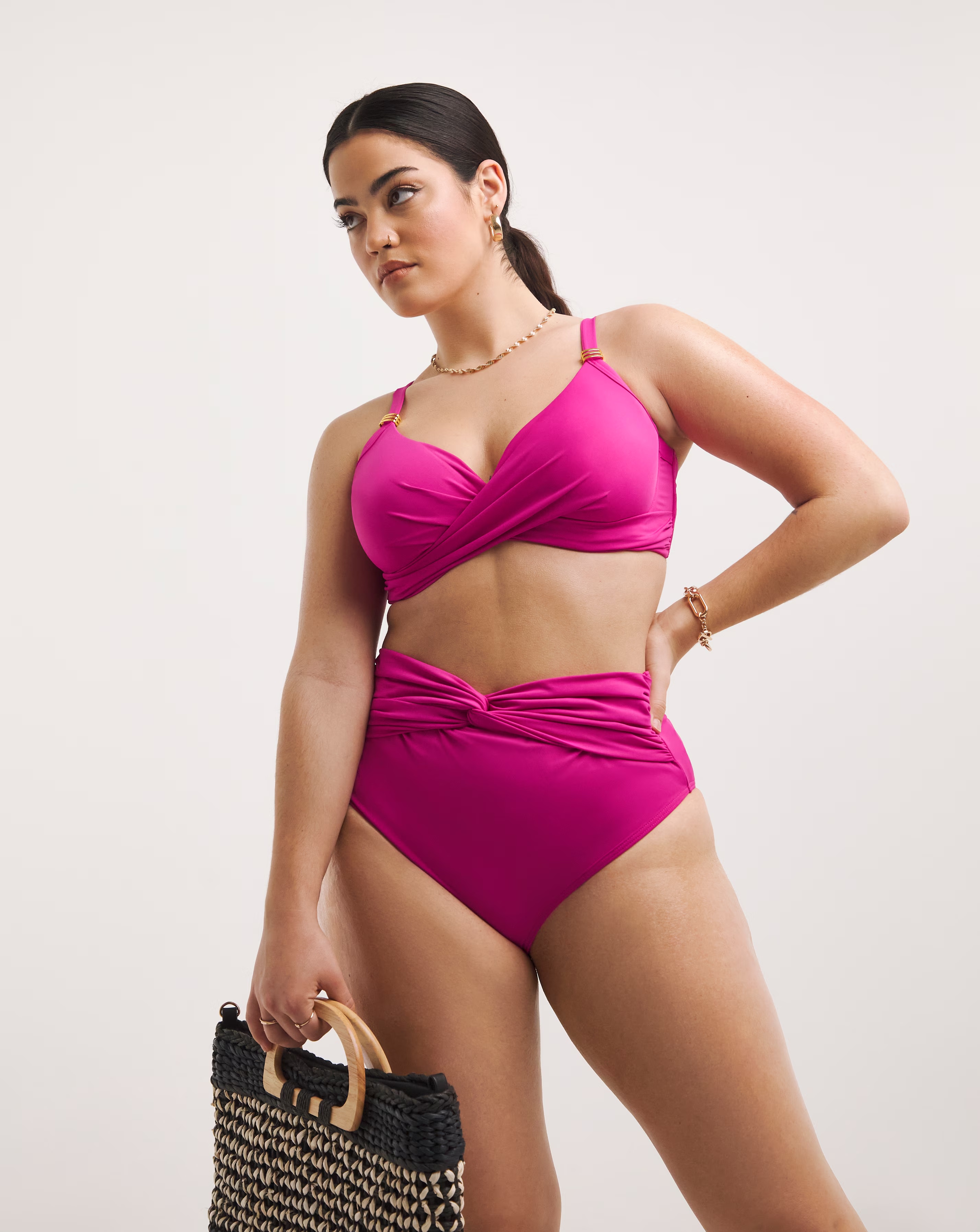 MAGISCULPT Twist Front High Waist Bikini Brief