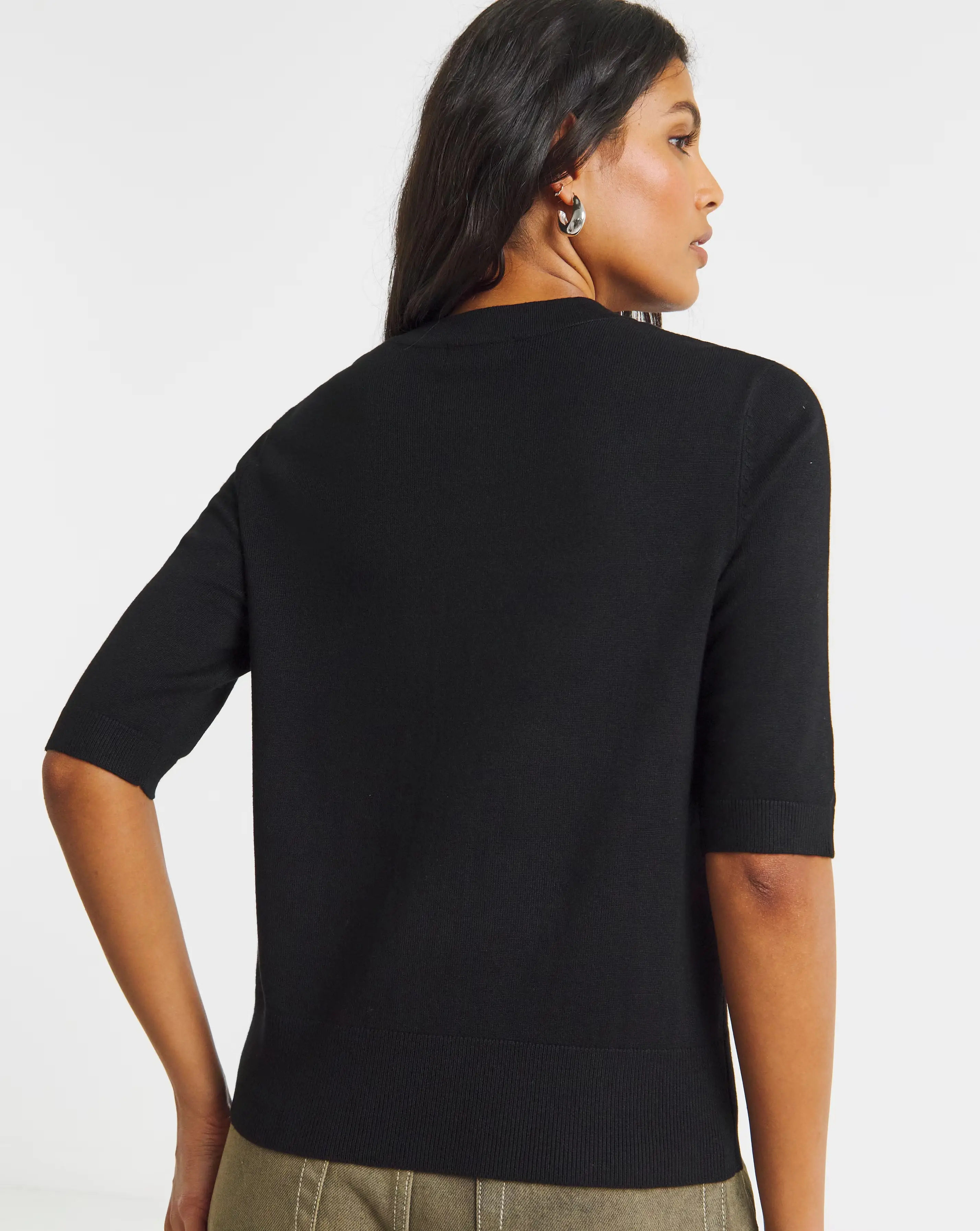 99102-black-soft-touch-half-sleeve-cardigan-1.webp