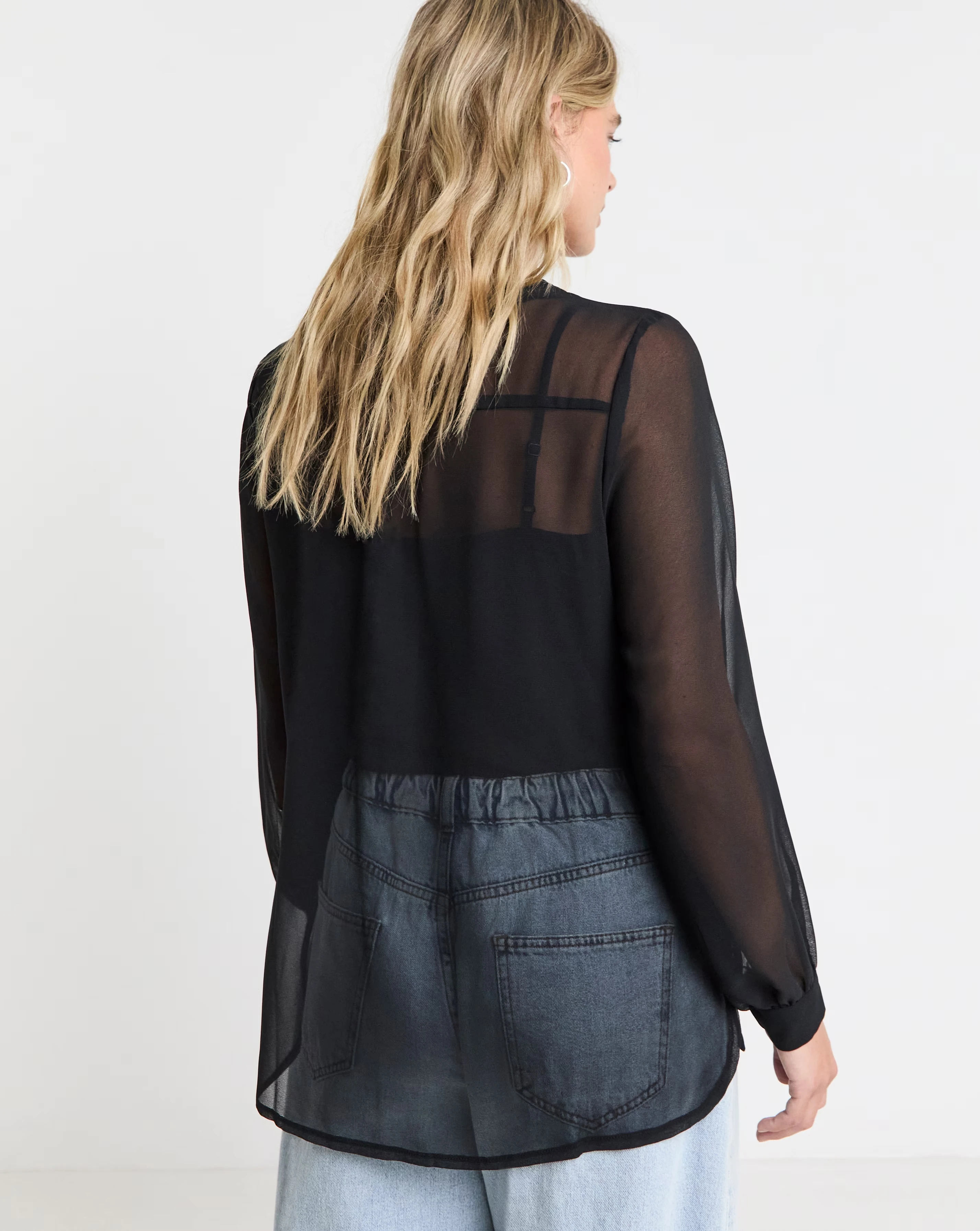 99856-black-long-sleeve-v-neck-sheer-shirt-1.webp